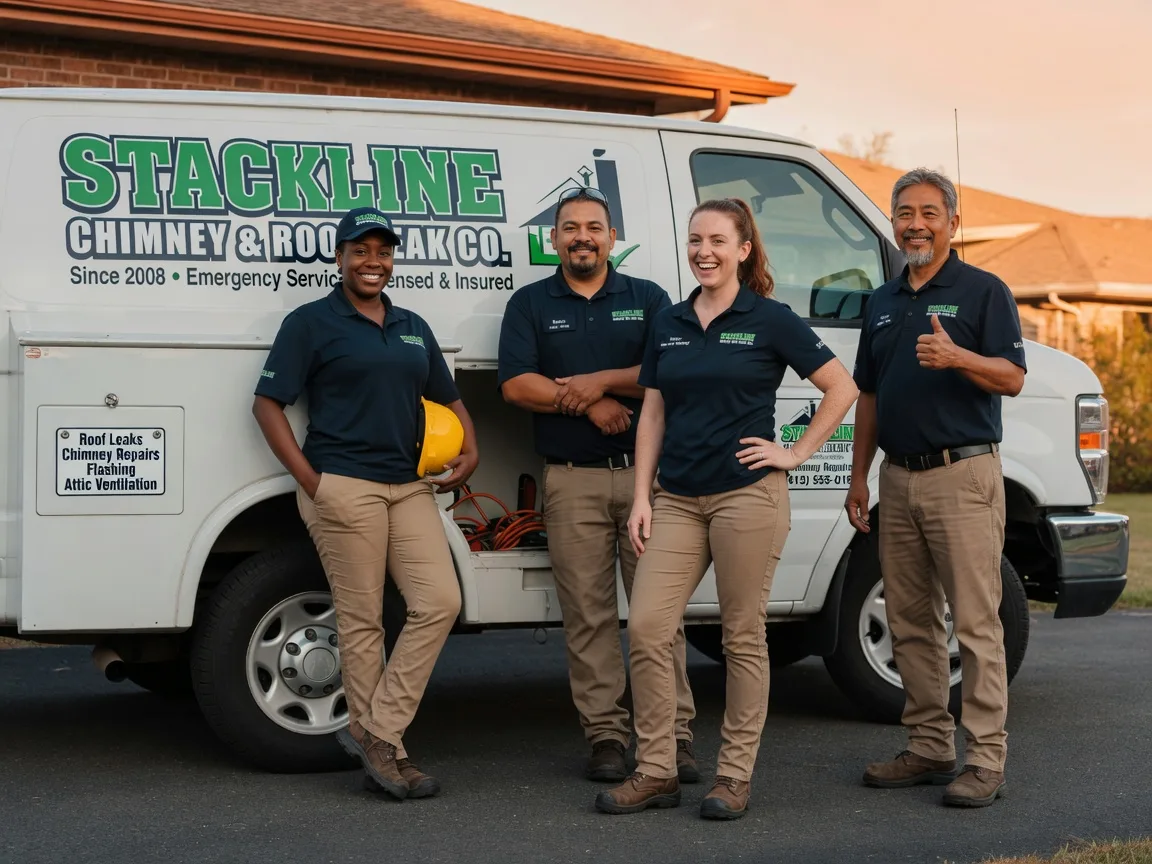 Chimney flashing repair company in Buellton, CA